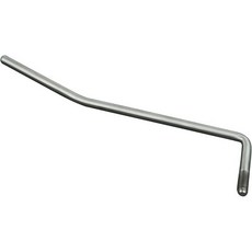 기타 트레몰로 암 티타늄 합금 나사식 와미 브릿지 바 나사산 직경 5.8mm 0.23인치 일렉트릭 기타용 교체 부품 PA-002 1개 크롬 USA, 1 piece/ chrome