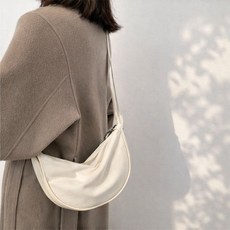 데일리 미니 산책가방 여행 크로스백 아이보리