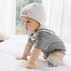 아기 무릎보호대 미끄럼방지 유아 크롤링패드 쿠션 슬리브 보호커버, 무릎보호대 블루, 1개, 무릎보호대 블루