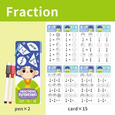 초보자를 위한 수학 계산 자체 테스트 훈련 카드 0-12 사실 학습 도구 초등학교 Montessori Educat, 03 Datgo