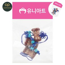 [픽글] 국악놀이장구 국악장구 연습용장구 전통 장구 파랑 3개입