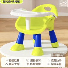 DFMEI 寶寶吃飯桌餐椅凳子嬰兒童椅子家用塑料靠背座椅叫叫小板凳多功能, 如圖