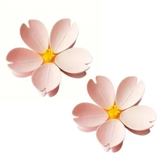 사쿠라 자석 클립 창의적인 주방 도구 다기능 간식 밀봉기 보관 독특한 꽃잎 귀여운 가정용 냉장고, 03 Two cherry blossoms