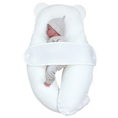베로로 허그곰 신생아 아기 옆잠베개, 쿨인견