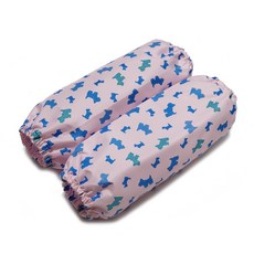 아동용 방수 팔토시, 핑크강아지