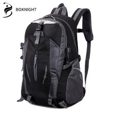 복나이트 백팩 등산가방 남자백팩, 검은색