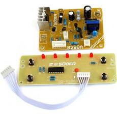 AC 80270V 라이트 오븐 회로 PCB 제어 보드 GQ8208B 옐로우 ID d0c 802 1ba f5e 180
