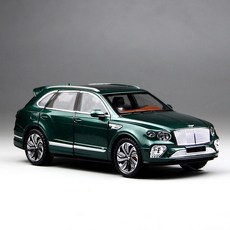 벤틀리 벤테이가 피규어 자동차 SUV 장난감 미니어처 선물 다이캐스트 자동차미니어처, 그린(박스x), 1개