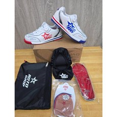 Roto Racer FL 保齡球換底鞋 紅藍白 左右手通用, 1個, 25.5