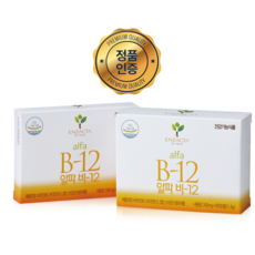 엔잭타 알파 B-12 90정, 1개