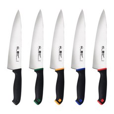 아틀란틱쉐프 87405-23 셰프나이프 230mm 정육칼 우도 칼라식도, 레드, 1개