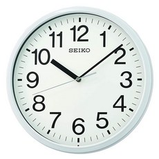 세이코 SEIKO 12인치 비즈니스 벽시계 레드, 화이트
