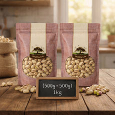 캘리포니아산 프리미엄 피스타치오 더블 로스팅 구운 견과(500+500g), 1개, 1kg