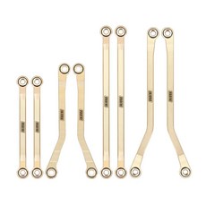 INJORA 황동 하이 클리어런스 링크 세트 1/18 RC 크롤러 TRX4M 트레일 K10 F150 업그레이드(4M-97), Brass