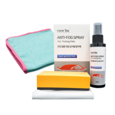 뷰오케이 김서림 방지제 60ml 썬팅 필름 전용 + AD오토브라이트다이렉트 마린 글래스 타월, 1개