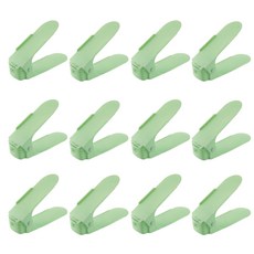 레디박스 논슬립 높이조절 스마트 신발정리 슈즈랙 12개, 그린