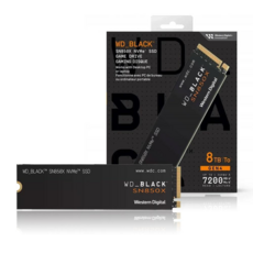 Western Digital WD BLACK SN850X 8TB NVMe SSD PCIe M.2 2280 固態硬碟, WDS800T2X0E