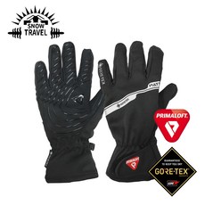SNOW TRAVEL MATT GORE-TEX 十指觸控手套《黑》, 黑