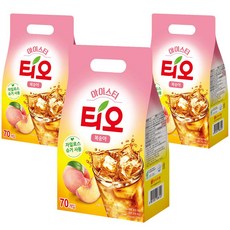 동서티오 아이스티 복숭아맛, 13g, 70개입, 3개