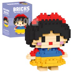 바니랜드 브릭스 블럭 피카 215pcs 외 12종, 백설, 1개