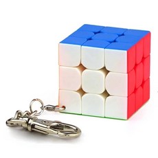 Meilong 외계인 매직 2x2 3x3 4x4 5x5 6x6 7x7 8x8 9x9 전문 퍼즐 장난감 선물, 3.0m keychain, 1개