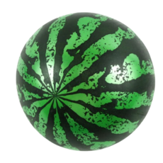 어린이탱탱볼 수박모양공 수박탱탱볼 공놀이 야외완구 말랑탱탱볼, 10개