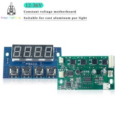 LED 파 라이트 마더보드 18x12w 24x12w 54x3w RGBWA UV 3in 1 4in 5in 6in 원격 제어 무대 조명 수리 예비, 01 01 RGBWA UV 610CH