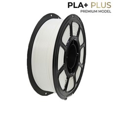 고급형 3D펜 3D프린터 PLA+ 필라멘트 PLA Plus 프리미엄 필라멘트 1KG 1.75mm, 화이트