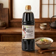 이슬나라 가쓰오 메밀소바 소스, 1.1kg, 1개