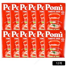 [홈쇼핑] 포미 이탈리아 토마토주스, 200ml, 12개
