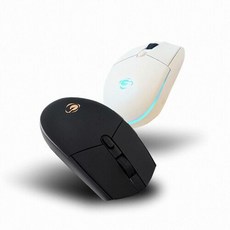 지클릭커 GMM250 LED 무소음 게이밍 마우스, 화이트, 상세페이지 참조