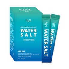 소금빛 물에타먹는 소금물 미네랄소금 전해질 제주 용암해수, 288ml, 1박스