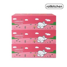 롤키친 슬라이딩 지퍼백 중형 60매(20매x3개), 3개, 20개입, 중(M)