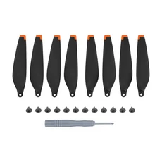 DJI Mini 3 Pro용 8개 프로펠러 드론 저소음 퀵 릴리스 블레이드 소품, 01 빠른  Mainland, 01 orange tip
