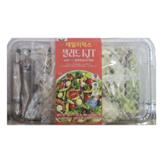 피그인더가든 데일리믹스 샐러드키트 3입 드레싱 포함, 75g, 3개