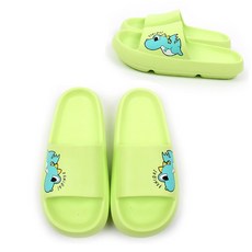 팬콧 EVA 슬리퍼 그린 캐릭터 주니어 학생 아동실내화you3+4iXz