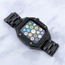 it Apple Watch金屬錶帶, 黑色