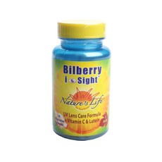 Nature's Life 山桑子視力素食膠囊, 30入, 1個, 30錠