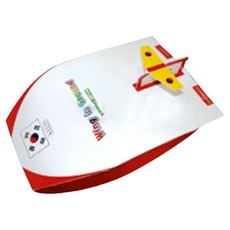 항공기술 접목 방향조절 위그선 배만들기 5인키트 원리실험 실험원리 학교기관 탄성력, 1개