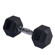 아령8kg EG 고무 육각아령 홈트레이닝 에르고기어 8/9/10kg 59000EA 1EA, 9kg