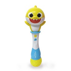 安妞生活舘 韓國鯊魚寶寶Baby shark 音樂旋律自動泡泡棒 現貨兒童戶外玩具, baby shark, 1個