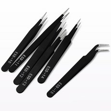 수작업공구 프라모델 전용핀셋 정전기방지세트, 단품