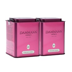 DAMMANN 다만프레르 히비스커스 카르카뎃 삼바 후루츠인퓨전 과일티 100g 2개 틴케이스 CARCADET SAMBA, 1개입