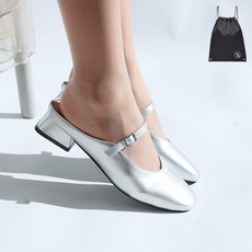 VITALO 에르시아 블로퍼 뮬 심플 베이직 여성 블로퍼 데일리여성화 구두슬리퍼(PGN짐쌕가방 지급)