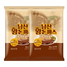 삼둥이수산 아워홈 남산 왕돈까스 580g(소스 미포함), 1개, 680g