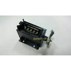 機械計數器 按鍵式歸零 (按壓型、迴轉型)計數器 (5位數), 1個, 按壓式 RS-102-5