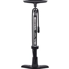 VIVaro 自行車壓力錶打氣筒, 黑色, 1個