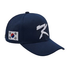 wassup 야구모자 캡모자 남자 수를 놓다 3D 알파벳 오버핏 국가대표 볼캡, 1개, 사냥모자