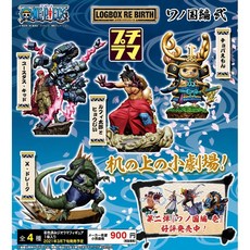 ONE PIECE 海賊王 LOGBOX RE BIRTH 和之國篇 第二彈 公仔 一套, 1個