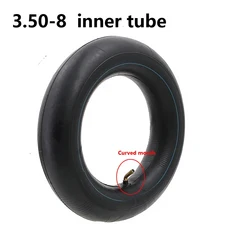 6인치타이어 내부 튜브 3.50-8 타이어 수레 트롤리 돌리 잔디 무버 고 카트 교체 8 인치 스트레이트/벤드, 05 curved 1pcs